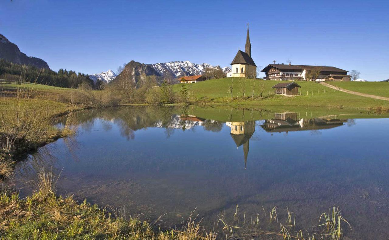 Ferienwohnungen Mit Bergblick Inzell Buitenkant foto